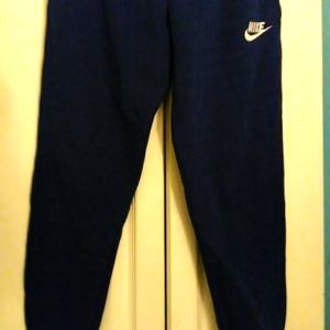 Nike blue sweats size large